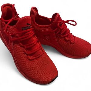 Puma Electron Street Mens Size 9.5 Red Athletic Casual Sneakers Shoes